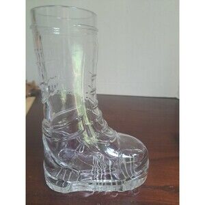 2009 Wild Turkey Bourbon Boot Campaign Military Combat Boot Shape Glass Mug